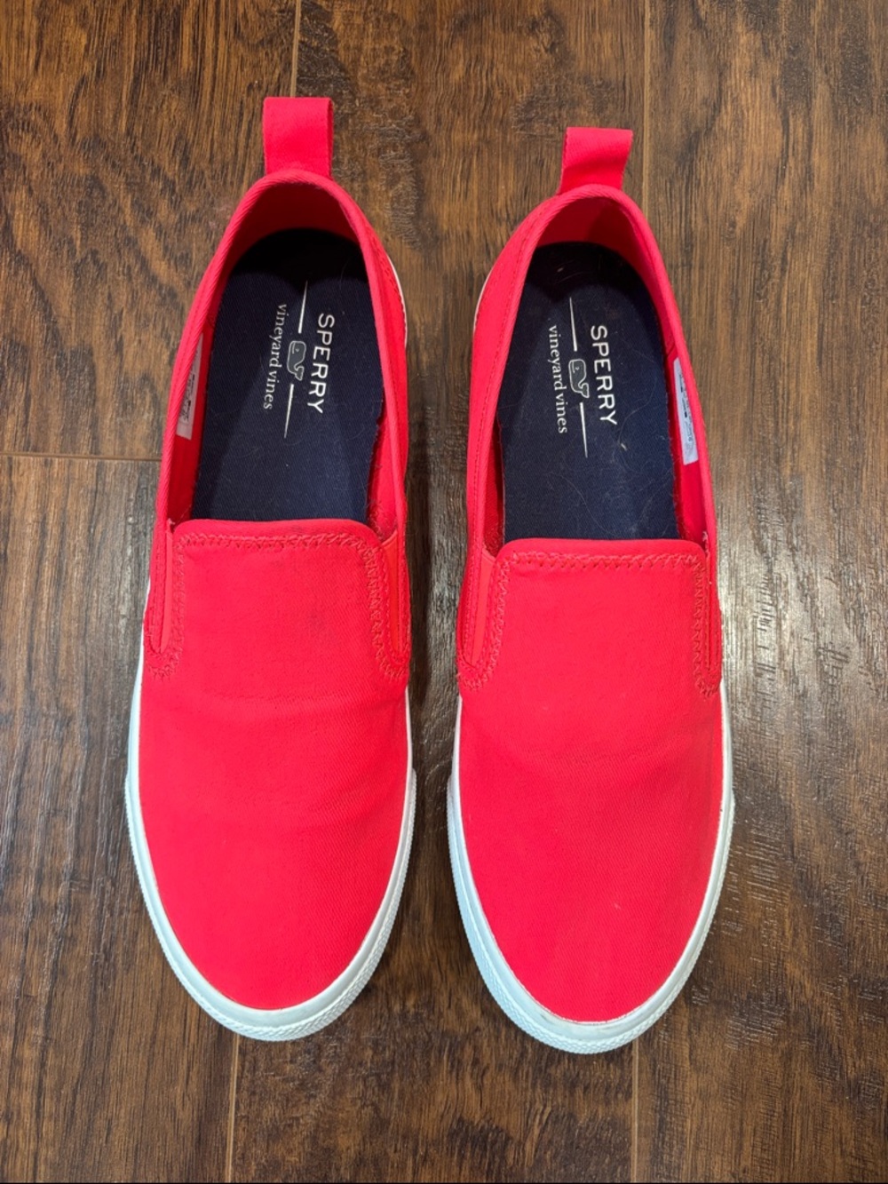 Sperry Pink Slip-On Flats